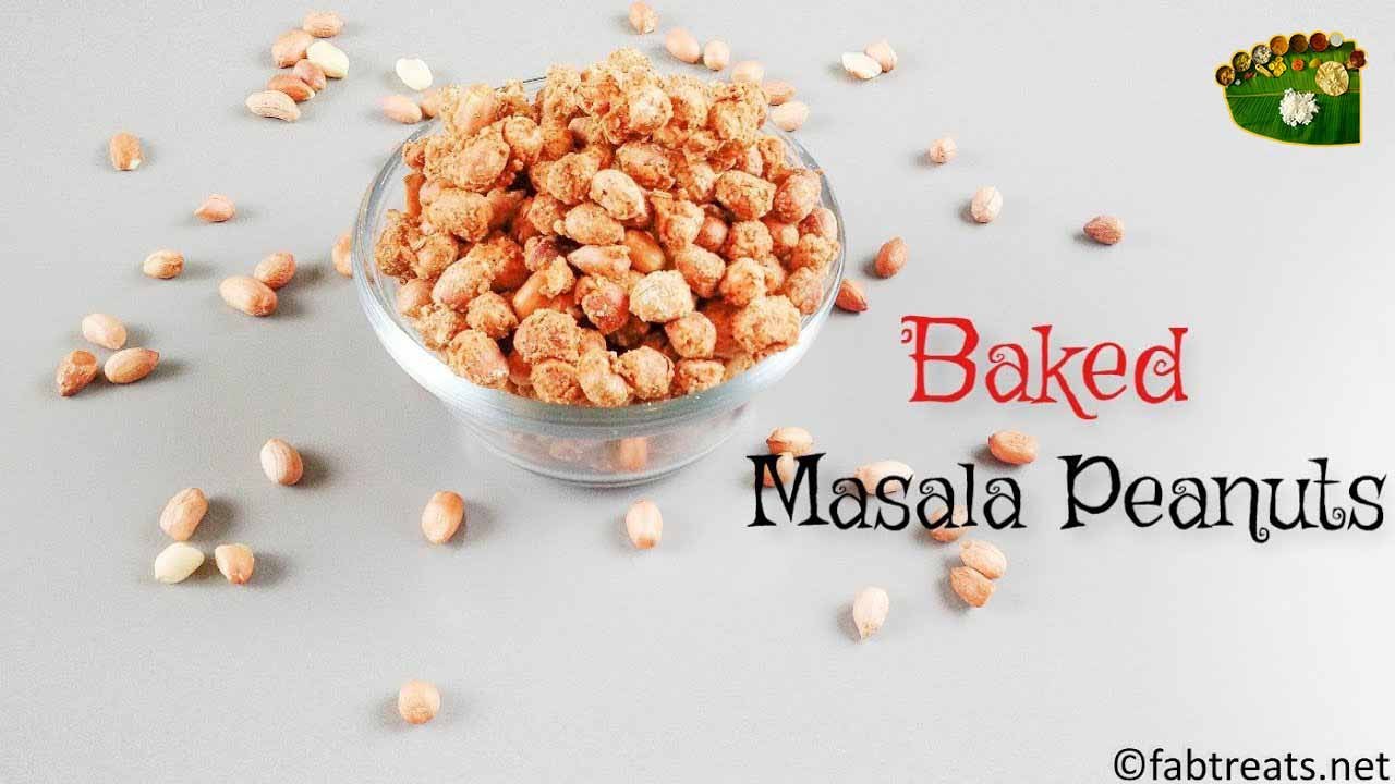 Baked Masala Peanuts | Masala peanuts | Masala Kadalai | Samayal Manthiram