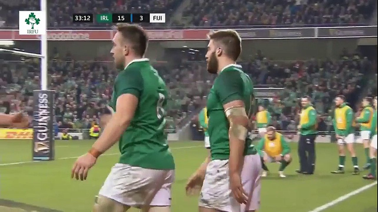 L'Irlande s'impose difficilement face aux Fidji