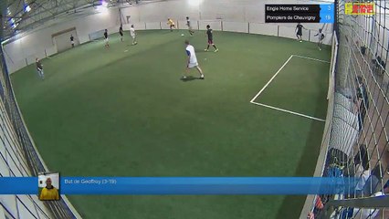 But de Geoffroy  (3-19) - Engie Home Service Vs Pompiers de Chauvigny  - 20/11/17 20:00 - LIGUE 2