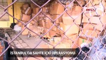 İstanbul’da rekor sahte içki operasyonu