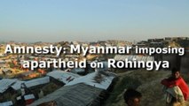 Amnesty: Myanmar imposing apartheid on Rohingya