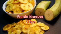 How to Make Banana Chips   Tasty Crispy and Salty |Samayal Manthiram