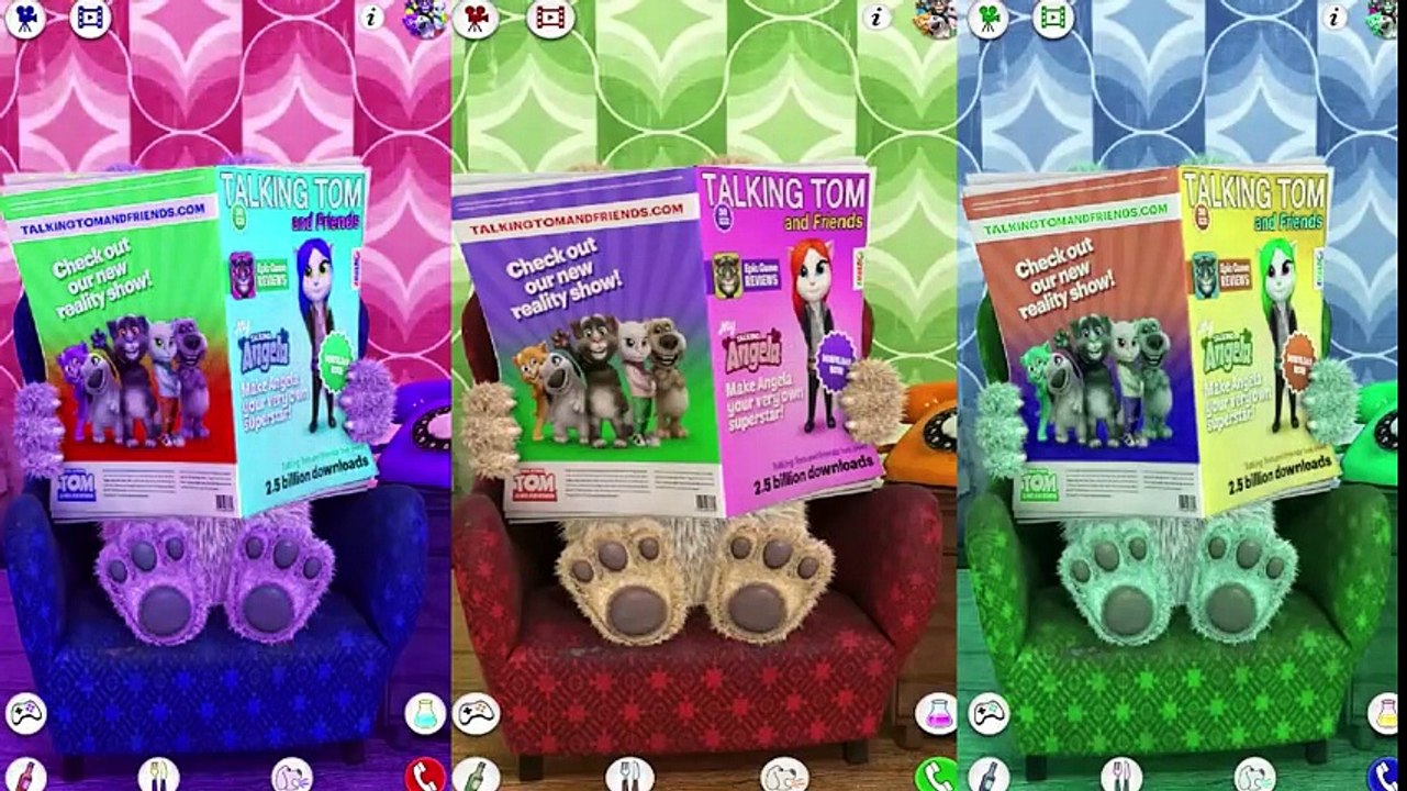 ✿ Learn Colors with Talking Ben the Dog - Colours for Kids Children Toddlers Baby Play Videos