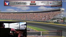 My first rookie iRacing oval race - I piss off lots of people but learn a lot in the process, oops.