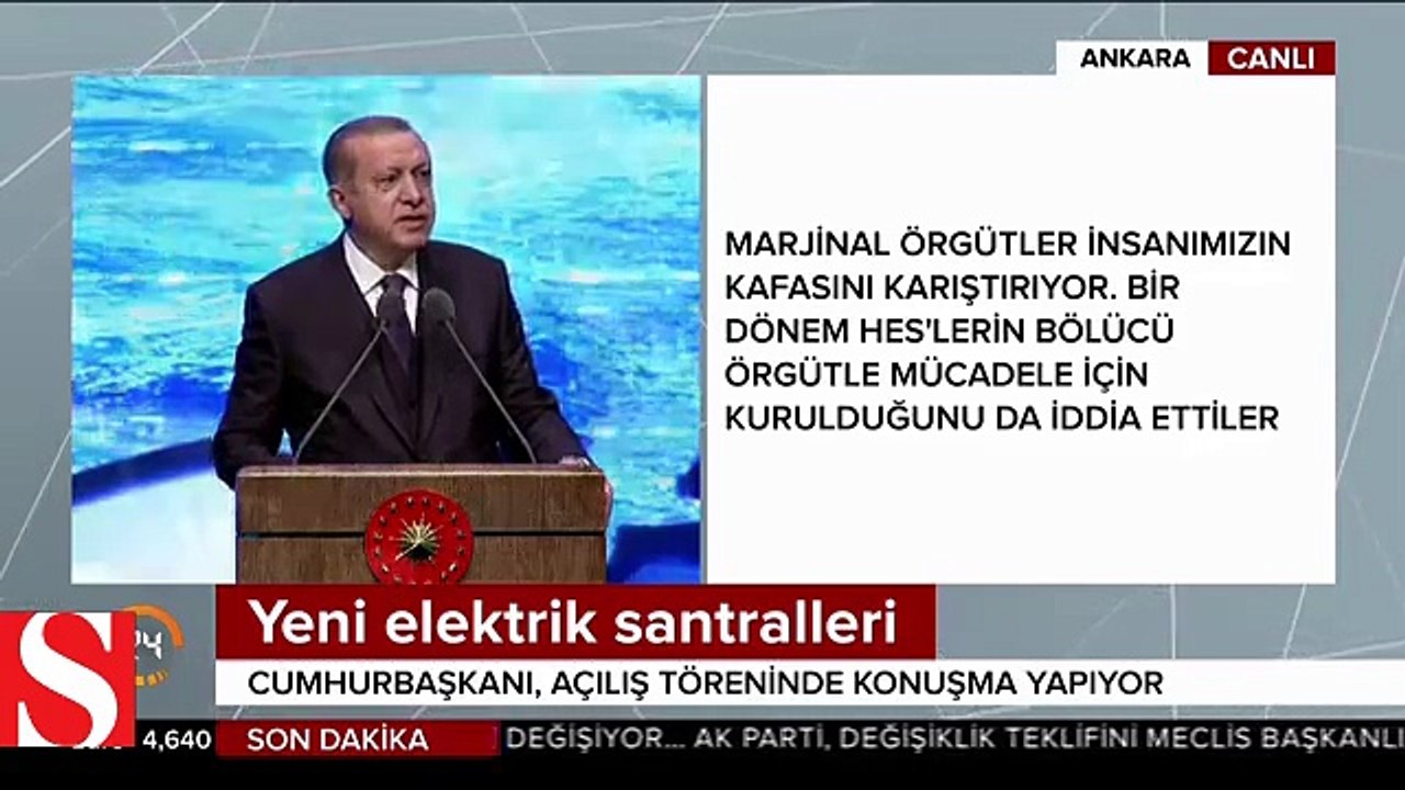 Cumhurbaşkanı Erdoğan: Gezi olaylarında ekoloji uzmanı oldular