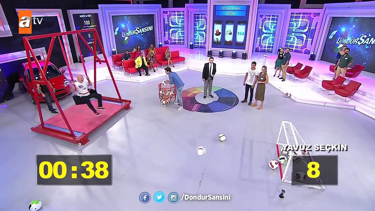 Döndür Şansını 21.Bölüm - Yavuz Seçkin Salıncakta Basket