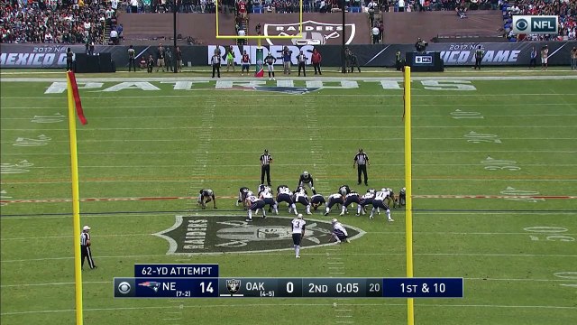 Can't-Miss Play: Stephen Gostkowski kicks longest field goal in Patriots history