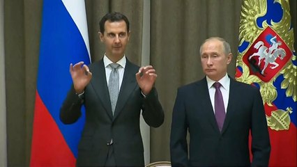 Syria's President Assad visits Russia to meet President Vladimir Putin