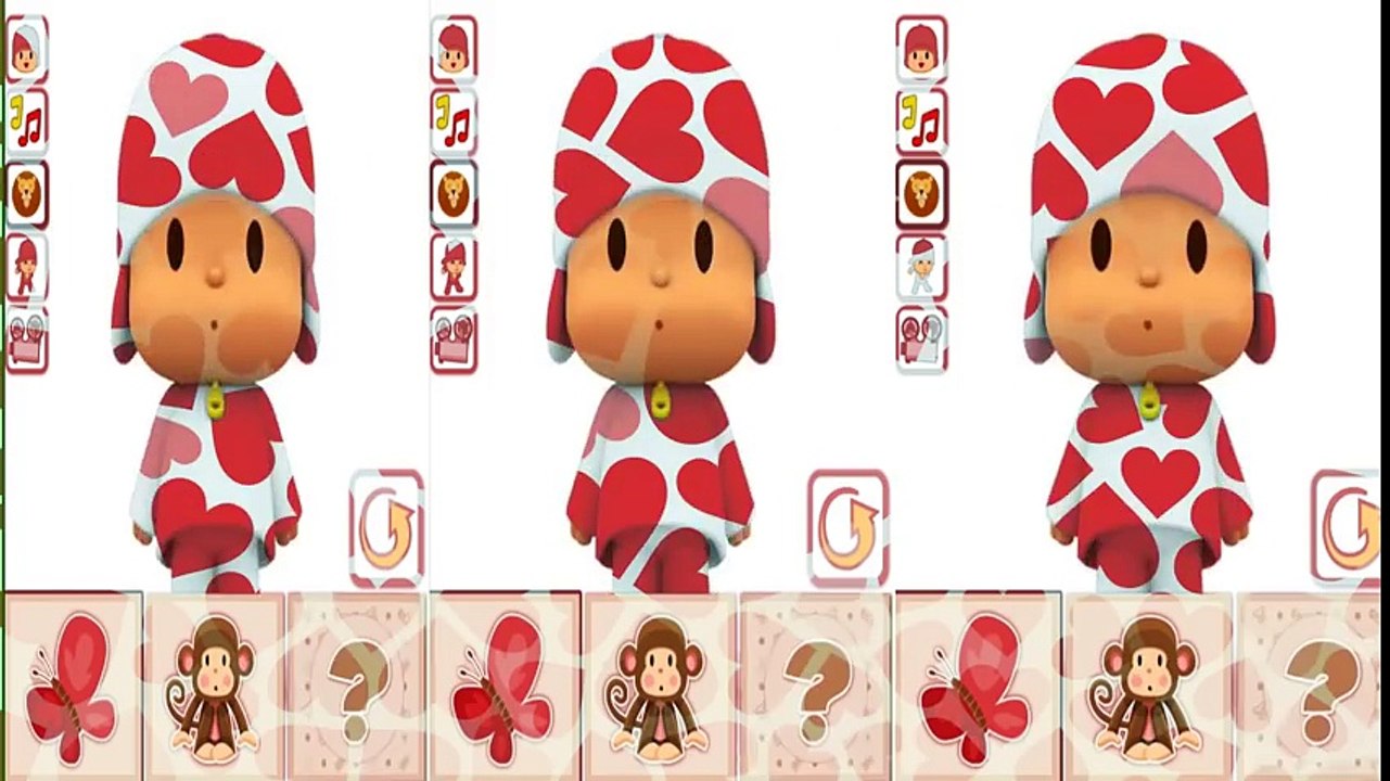 ✿ Learn Colors with Talking Pocoyo Games for Kids Compilation - Fun learning Colours Colors Reaction