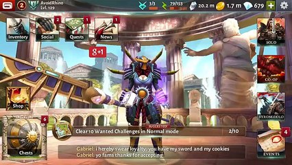 Dungeon Hunter 5 Year of the Rooster Adamant Chest Opening