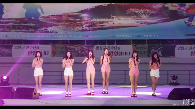 [4K] 160923 여자친구(GFRIEND) 원주 강원도민생활체육대회 Full 직캠(Fancam) by 첼시코스타