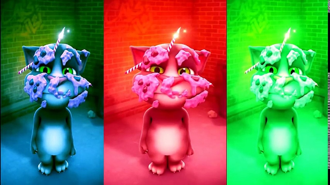 ✿ Мой говорящий Том УЧИМ ЦВЕТА Мультфильмы игры для малышей Развивающие мультики для детей