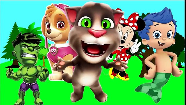 ✿ Wrong Heads Paw Patrol Mickey Mouse Boss Baby Superheroes Pokemon GO Finger Family Nursery Rhymes