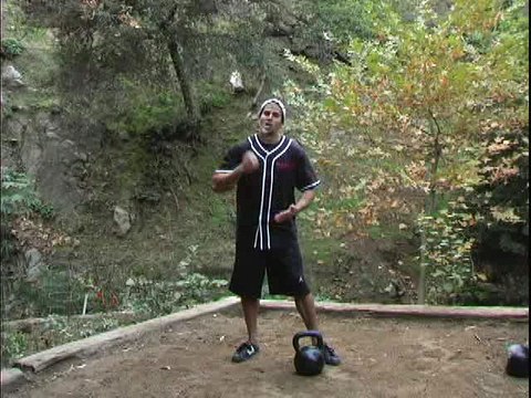 Mike Mahler - Kettlebell Solutions For Speed And Explosive Strength - Upper Body - 06 - Hang Snatch