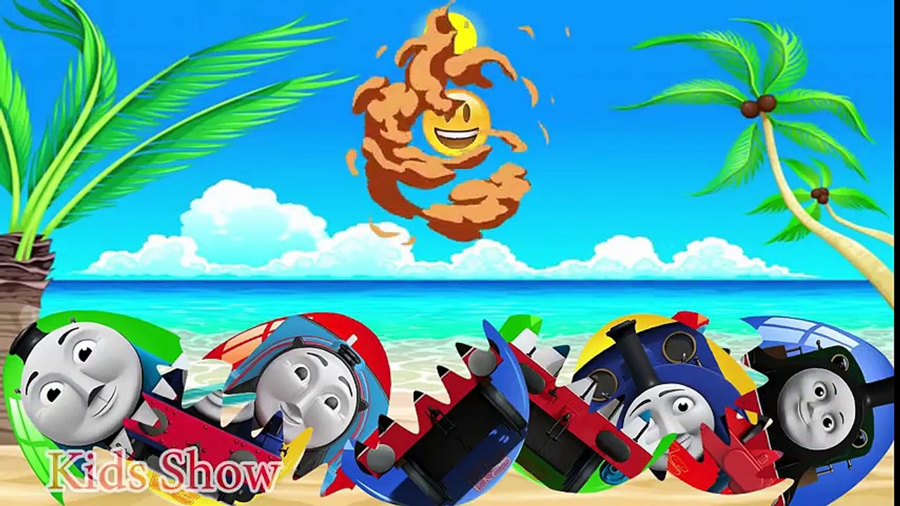 Learn Colors with Wrong Heads Thomas And Friends Finger Family Nursery ...