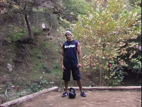 Mike Mahler - Kettlebell Solutions For Speed And Explosive Strength - Lower Body - 02 - One-Arm Stomp Snatch