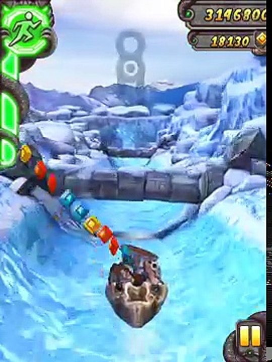 Temple Run 2 Gameplay | Frozen Shadows | 250 Diamonds for 1 Extra Life!