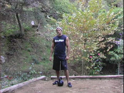 Mike Mahler - Kettlebell Solutions For Speed And Explosive Strength - Lower Body - 03 - One-Arm Stomp Snatch - Tips