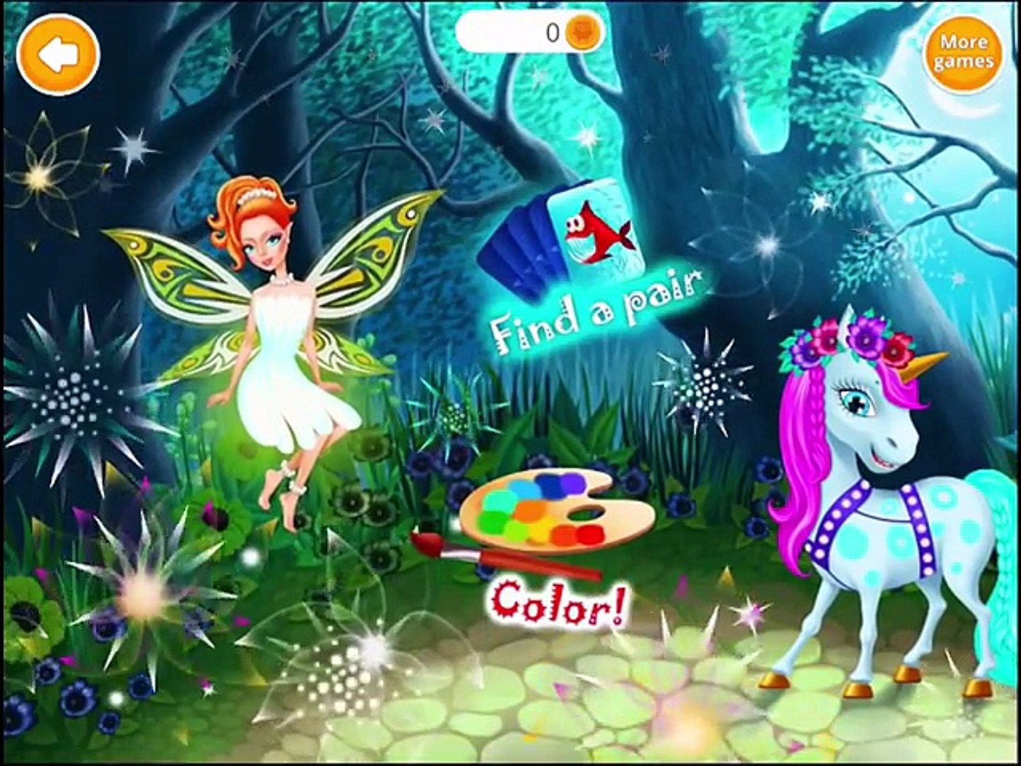 ⁣✿ Сказочный Салон красоты   Fairyland Beauty Salon   Dragon, Unicorn, Mermaid & Fairy Stylist