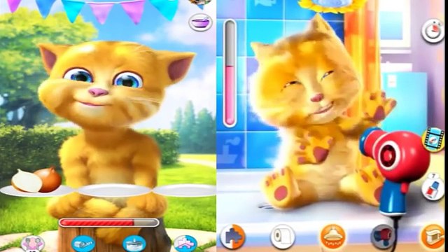 ✿Игра про Котика Рыжика для детей Игра про котят. Веселое День Рождения рыжика Джинджера #Котик