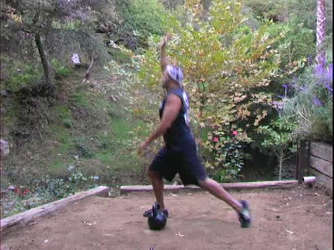 Mike Mahler - Kettlebell Solutions For Speed And Explosive Strength - Lower Body - 05 - Split Jerk