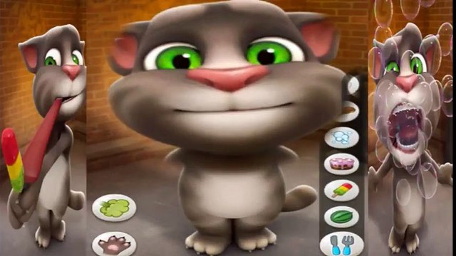 ✿ГОВОРЯЩИЙ Котик Том. СМЕШНЫЕ эффекты - Мультфильм Игра Новые мультики для детей Новые серии!