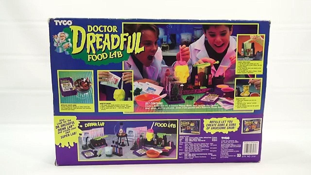 Doctor Dreadful Food Lab, I Make Monster Brains & Skin!