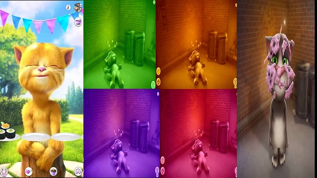 NEW Learn Colors with Talking Pocoyo and Talking Tom Colours for Kids Children Funny Collection