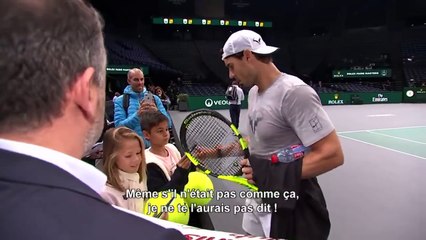 Rafael Nadal at Paris Masters, 3 Nov 2017