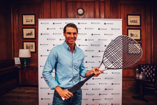 Rafael Nadal at the Cosentino event in London, 8 Nov 2017