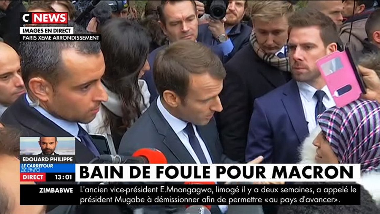 Emmanuel Macron : « Je peux pas donner des papiers à tous les gens qui n’en ont pas »