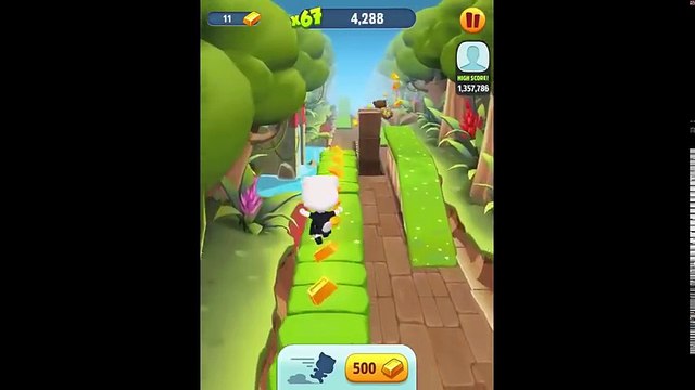 ✿ГОВОРЯЩИЙ ТОМ БЕГ ЗА ЗОЛОТОМ мультик игра видео для детей KIDS SHOW