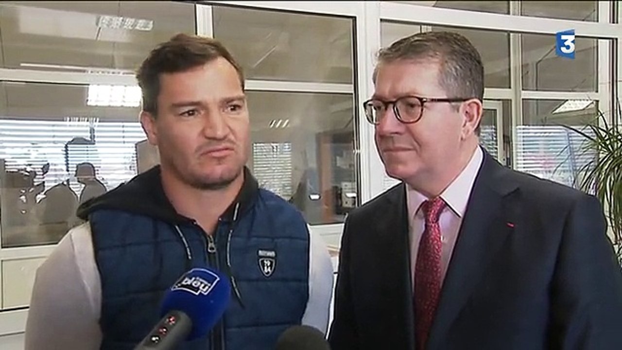 Annonce Jacques Louis Potgieter au micro de France 3 Languedoc Roussillon