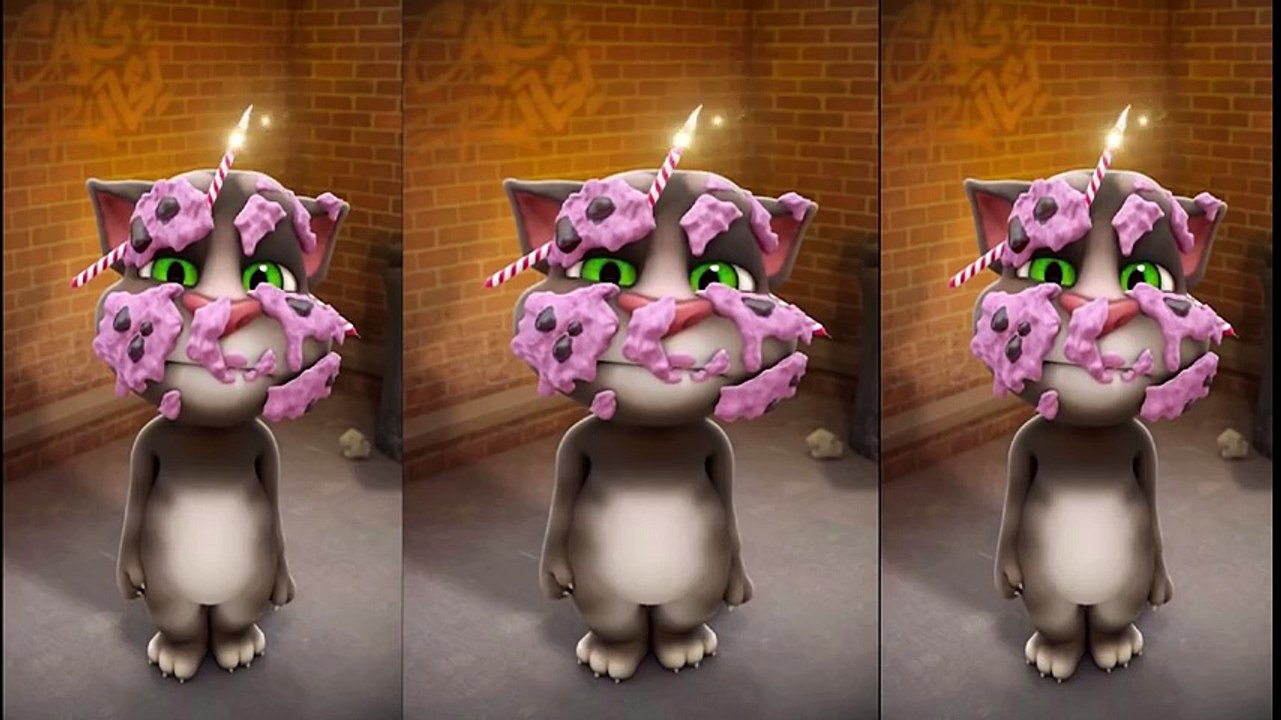 ✿Мультик Игра про ГОВОРЯЩЕГО Тома котика который жил в баках. Мультик игра от кидс шоу