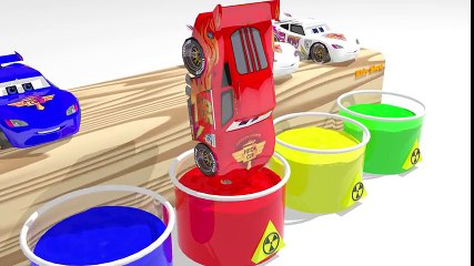 Learn Colors with Cars 3 for Children - Disney Pixar Lightning McQueen and Friends Cartoon for Kids