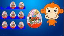 Распаковка Киндер Сюрприз Феи Дисней   unboxing kinder surprise eggs - Disney Fairies
