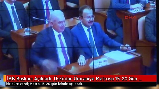 İBB Başkanı Açıkladı: Üsküdar-Ümraniye Metrosu 15-20 Gün İçinde Açılacak