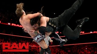 The Miz vs Roman Reigns Intercontinental Title - WWE RAW 20 November 2017