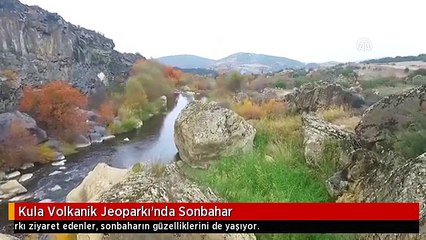 Kula Volkanik Jeoparkı'nda Sonbahar