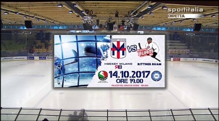 2017-10-14 Supercoppa Italiana Rittner Buam - Hockey Milano Rossoblù 2-1