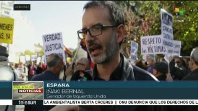 España: exigen ley de reparación para las víctimas del franquismo