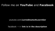 Learn German: Common Phrases, 30 Important Verbs & Core Vocabulary #A - #E (40 Minute Lesson)