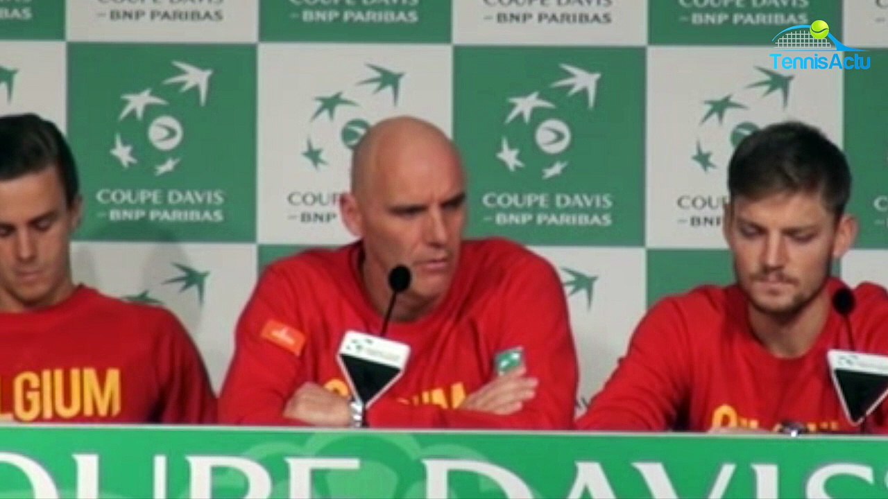 Coupe Davis 2017 - FRA-BEL - Johan Van Herck : "Une victoire de la Belgique serait historique"