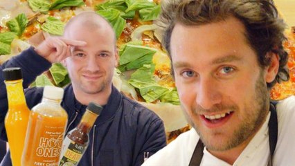 Brad and Sean Evans Make Cast-Iron Pizza