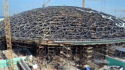 Louvre Abou Dabi timelapse 2009-2017