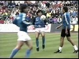 Maradona -Nápoles.