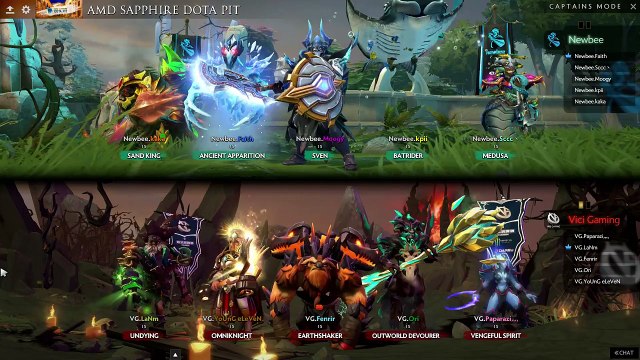 [Dota 2] Vici Gaming vs Newbee - Game 02 - AMD SAPPHIRE Dota PIT League LAN Finals