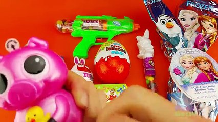 Best of Holiday Surprise Egg Candy Party! Opening Candy Filled Surprise Eggs!