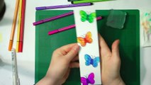 How to make a bookmark using cardmaking techniques