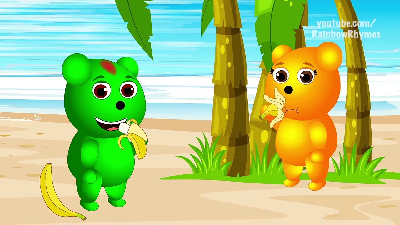 Mega Gummy Bear Car Stuck In Mud Crying Push Rescue Funny Cartoon Finger Family Nursery Rh